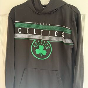 NBA Boston Celtics Black and Green Hoodie